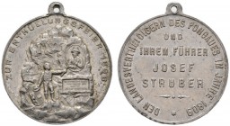  PERSONENGRUPPE SIR KARL POPPER   ÖSTERREICH - MONARCHIE   Diverse Medaillen   (D) Salzburg. Kleine Erinnerungsmedaille auf die Denkmalenthüllung 1898...