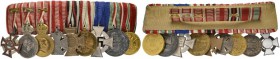  DEUTSCHLAND   Deutsches Reich   Deutsches Reich 1933-1945   (D) Große Deutsche Ordensschnalle mit 9 Dekorationen eines ehem. k.u.k. Offiziers aus dem...