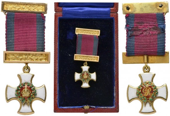  MINIATUREN   Großbritannien   (D) Distinguished Service Orden , Typ Georg V. Go...