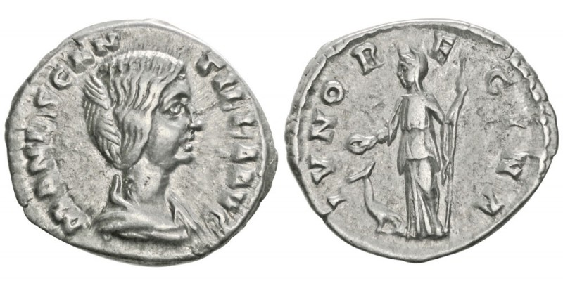 Didius Julianus 193
pour Manlia Scantilla
Denarius, Rome, 193, AG 3,13g.
Aver...