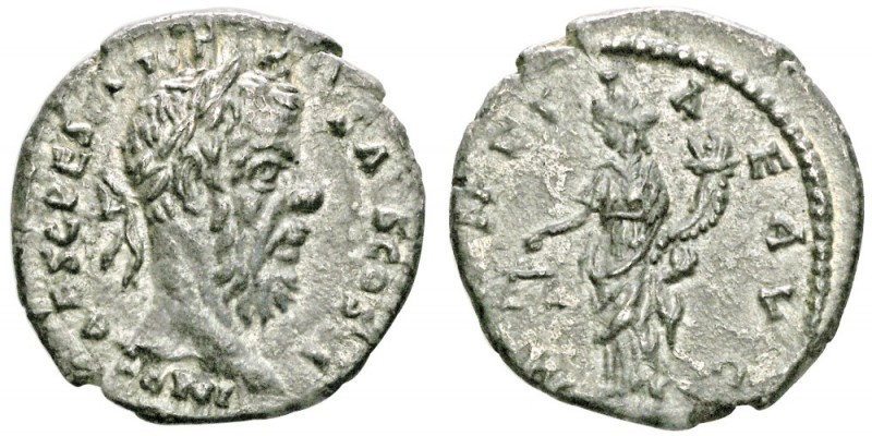 Pescennius Niger 193-194
Denarius, Syrie, Antioche, 193, AG 3,47g.
Avers : IMP...