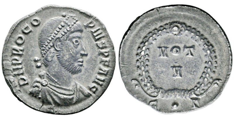 Procopius 365-366
Siliqua, Costantinople, 365-366, AG 1.99g. Avers : DN PROCOPI...