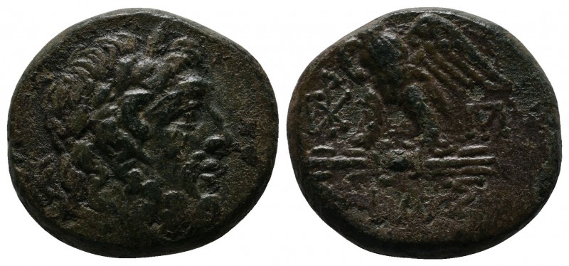 Bithynia, Dia. c.95-70 BC. Æ (20mm-8,05g). Laureate head of Zeus right / ΔΙΑΣ, e...