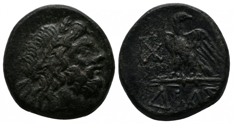 Bithynia, Dia. c.95-70 BC. Æ (20mm-8,09g). Laureate head of Zeus right / ΔΙΑΣ, e...