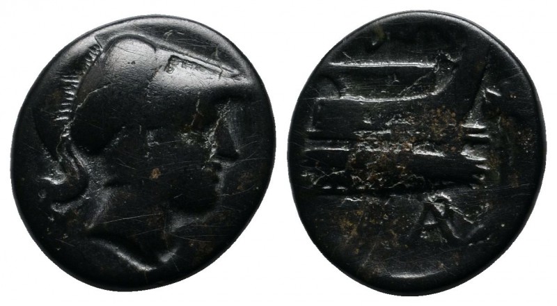 Kings of Macedon. Demetrios I Poliorketes, c.306-283 BC. AE (15mm-2.83g), uncert...