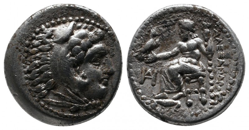 Kings of Macedon. Alexander III ‘The Great’ (310-301 BC). Drachm AR (16mm-4,24g)...