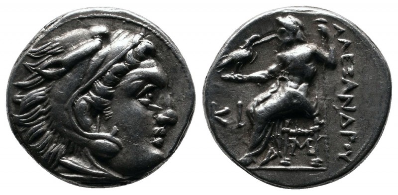 Kings of Macedon. Alexander III ‘The Great’ (336-323 BC). Drachm AR (16mm-4,26g)...