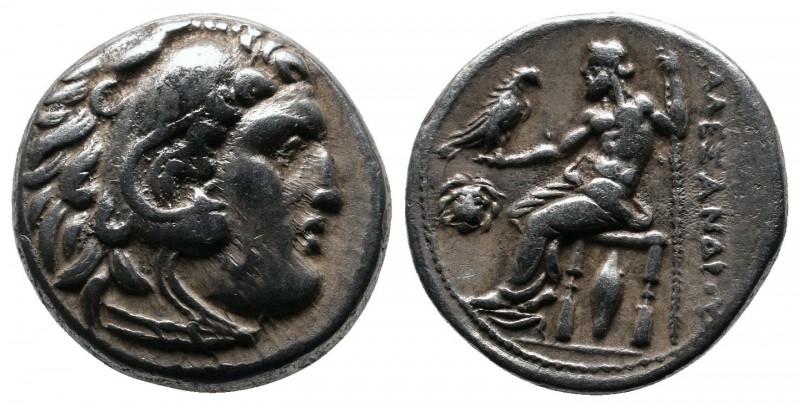 Kings of Macedon. Alexander III ‘The Great’ (336-323 BC). Drachm AR (16mm-4,28g)...