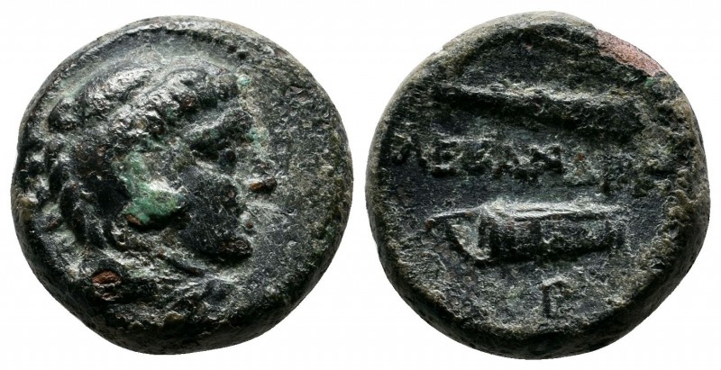 Kings of Macedon. Alexander III ‘The Great’. (336-323 BC.) Æ Unit (16mm-4,39g). ...