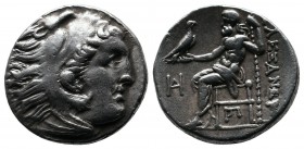 Kings of Macedon. Antigonos I Monophthalmos. As Strategos of Asia, 320-306/5 BC, or king, 306/5-301 BC. AR Drachm (16mm-3.95g). In the name and types ...
