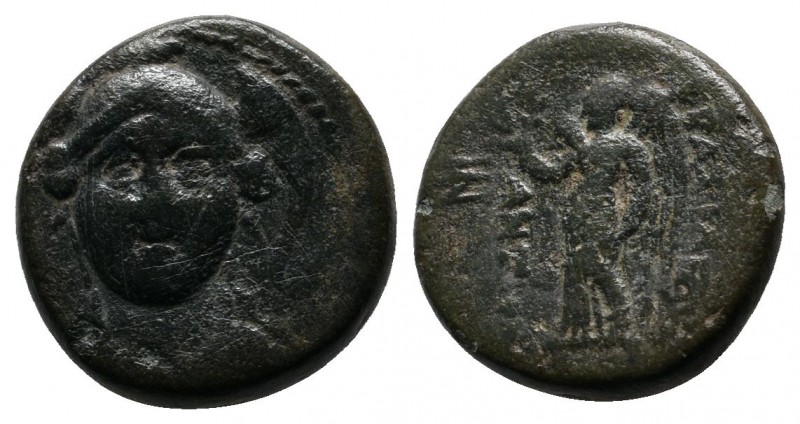 Seleukid Kingdom, Antiochos I Soter, c.281-261 BC. Smyrna or Sardes mint. Æ (13m...