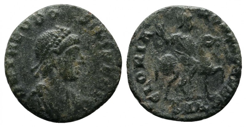 Biddr Kairos Numismatik Auction 1 Lot 438 Theodosius I 379 395 Ad Ae 15mm 1 39g Cyzicus Mint Dn Theodo Sivs Pf Avg D