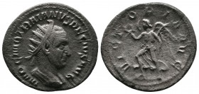 Trajan Decius. 249-251 AD. AR Antoninianus (22mm-3,05g). Rome mint. Struck 249-250 AD. IMP C M Q TRAIANVS DECIVS AVG. Radiate, draped, and cuirassed b...