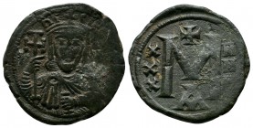 Andronicus II Palaeologus, with Michael IX. 1282-1328. Hyperpyron Nomisma (23mm-4,46g). Class IIb. Constantinople mint. Struck c.1303-1320 or later. H...