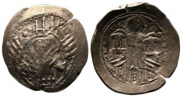 Andronicus II Palaeologus, with Michael IX. 1282-1328. Hyperpyron Nomisma (29mm-6.06g). Class IIb. Constantinople mint. Struck c.1303-1320 or later. H...