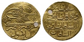 Islamic, Ottoman Empire. Ahmed III.1703-1730 (1115-1143 AH), Zeri Mahbub 14mm-1,19g. Islambul, mim dal, Pere 501; KM 166.