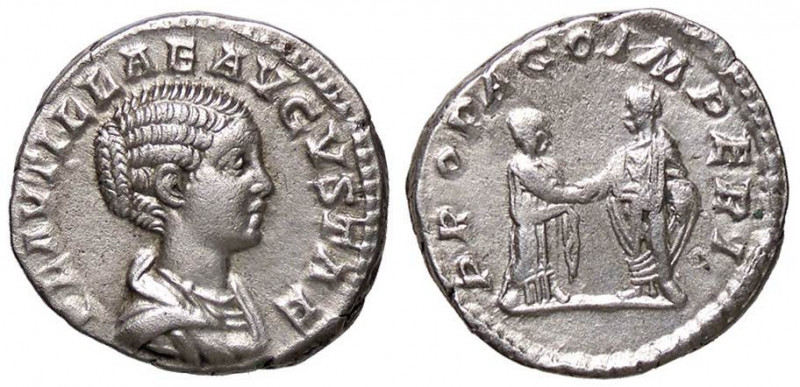 ROMANE IMPERIALI - Plautilla (moglie di Caracalla) - Denario - Busto a d. /R Car...