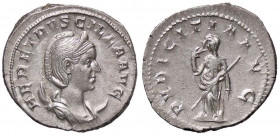 ROMANE IMPERIALI - Erennia Etruscilla (moglie di Traiano Decio) - Antoniniano - Busto diademato a d. su crescente /R Il Pudore stante a s. con scettro...