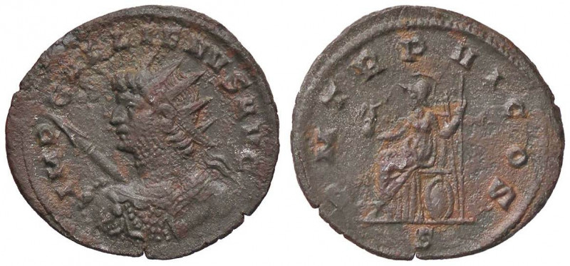 ROMANE IMPERIALI - Gallieno (253-268) - Antoniniano (Milano)? - Busto radiato e ...