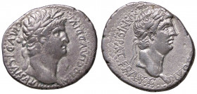 ROMANE PROVINCIALI - Nerone e Claudio - Tetradracma (Seleuci e Pieria) - Testa laureata di Nerone a d. /R Testa laureata di Claudio a d. C. 3 (40 Fr.)...