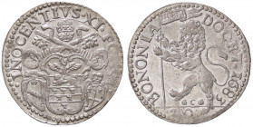 ZECCHE ITALIANE - BOLOGNA - Innocenzo XI (1676-1689) - Lira 1683 Munt. 228a RRR (AG g. 6,32) Ottima conservazione per il tipo
qFDC

Ottima conserva...