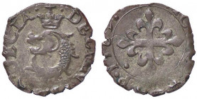 ZECCHE ITALIANE - DESANA - Delfino Tizzone (1583-1598) - Liard 1585 CNI 73/76; MIR 513/2 RR (MI g. 1,01)
SPL