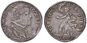 ZECCHE ITALIANE - FIRENZE - Ferdinando I (1587-1609) - Lira 1608 CNI 236/246; MIR 230/7 RR (AG g. 4,59)
BB