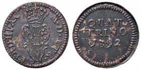 ZECCHE ITALIANE - FIRENZE - Ferdinando III di Lorena (primo periodo, 1790-1801) - Quattrino 1792 Mont. 154 R (CU g. 0,84)
FDC