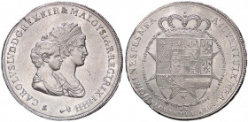 ZECCHE ITALIANE - FIRENZE - Carlo Ludovico di Borbone (1803-1807) - Dena 1804 Pag. 24a; Mont. 228 R (AG g. 39,46)
SPL