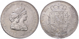 ZECCHE ITALIANE - FIRENZE - Carlo Ludovico di Borbone (1803-1807) - Dena 1807 Pag. 27; Mont. 236 (AG g. 39,03)
qSPL/SPL