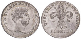 ZECCHE ITALIANE - FIRENZE - Leopoldo II di Lorena (1824-1859) - Fiorino 1856 Pag. 137; Mont. 348 (AG g. 6,86) Delicata patina su fondi lucenti
FDC
...