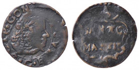ZECCHE ITALIANE - SAN MARTINO DELL'ARGINE - Scipione Gonzaga (1614-1670) - Quattrino CNI 2/4; MIR 953 RR (CU g. 0,45)
bel BB