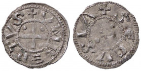 SAVOIA - Umberto II il Rinforzato (1080-1103) - Denaro secusino MIR 6 RR (AG g. 1,04)I tipo
bel BB

I tipo -