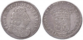 SAVOIA - Vittorio Amedeo II (secondo periodo, 1680-1730) - 2 Lire 1717 MIR 884 RR (AG g. 12,06)II Tipo
qBB/BB+

II Tipo -