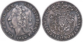 SAVOIA - Carlo Emanuele III (1730-1773) - Lira 1747 Mont. 90 R (AG g. 5,51)
SPL