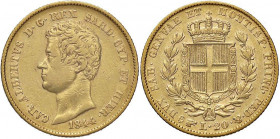 SAVOIA - Carlo Alberto (1831-1849) - 20 Lire 1844 T Pag. 199; Mont. 69 AU
qBB/BB