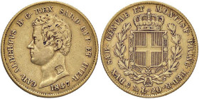 SAVOIA - Carlo Alberto (1831-1849) - 20 Lire 1847 G Pag. 204; Mont. 76 AU Contromarca K sul collo
qBB

Contromarca K sul collo