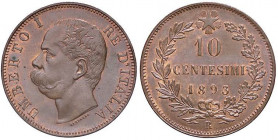 SAVOIA - Umberto I (1878-1900) - 10 Centesimi 1893 R Pag. 613; Mont. 62 NC CU
FDC