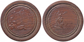 MEDAGLIE ESTERE - AUSTRIA - Leopoldo I (1658-1705) - Medaglia 1695 R Ø 58Pedina in legno di bosso tratta da medaglia
SPL

Pedina in legno di bosso ...