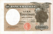 CARTAMONETA - BANCA d'ITALIA - Vittorio Emanuele III (1900-1943) - 25 Lire 22/01/1919 - Aquila Latina Alfa 102; Lireuro 1C RRR Canovai/Sacchi
SPL

...