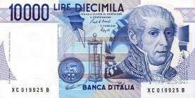 CARTAMONETA - BANCA d'ITALIA - Repubblica Italiana (monetazione in lire) (1946-2001) - 10.000 Lire - Volta 21/01/1991 Alfa 870sp; Lireuro 76Ca R Sosti...