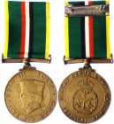 Brunei Royal Brunei Malay Regiment Long Service & Good Conduct Medal 1979
Pingat Kerja Lama dan Perangai Baik. Instituted in 1979. In bronze, obverse...