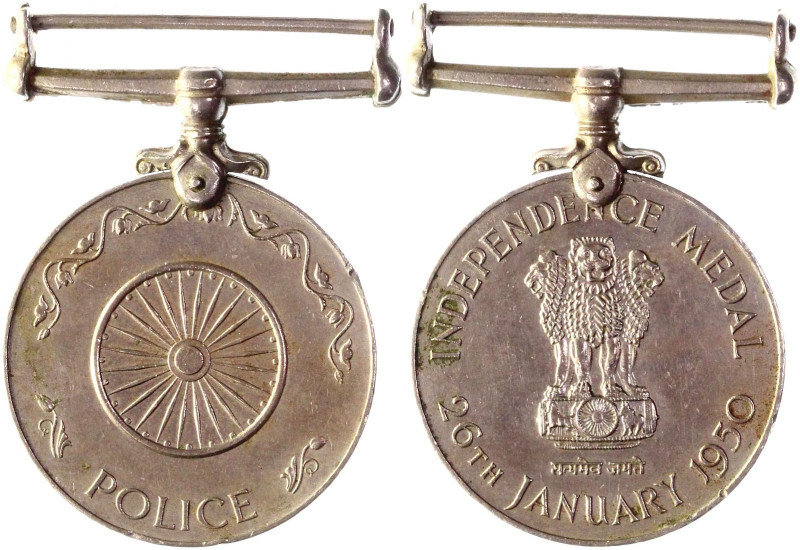 India Police Independence Medal 1950
This medal was awarded to all the members ...