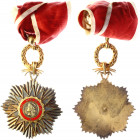 Argentina Order Of May I Class Commander's Cross 1960
Neck Badge, silver gilt, 65x101 mm, central medallion silver gilt. Condition I-II.