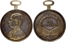 Austria - Hungary Bravery Silver Medal “Der Tapferkeit” 2nd Class 1849 - 1859
Barac# 77; 1st Type; Franz Joseph; K. Lange. Condition I.