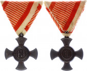 Austria - Hungary Iron Merit Cross with Crown 1916 - 1922 (ND)
Barac# 404; Iron. Condition II.