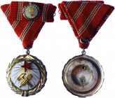 Hungary Medal for Labor Merit 1954
White metal; Enameled. Condition II.