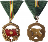 Hungary Medal of Merit for Service to the Country Bronze Class 1956 - 1965
Bronze medal of circular form and multi-part construction with loop for ri...