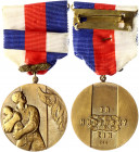 Slovakia Medal of Ministry of Internal Affairs for Heroic Deed 1993
Brass; # 246; The medal is designed to reward employees of the fire and rescue se...