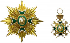 Italy Order of St. Lazar Grand Cross Breast Star & Badge
The Order of Saint Lazarus of Jerusalem was a Catholic military order founded by crusaders a...